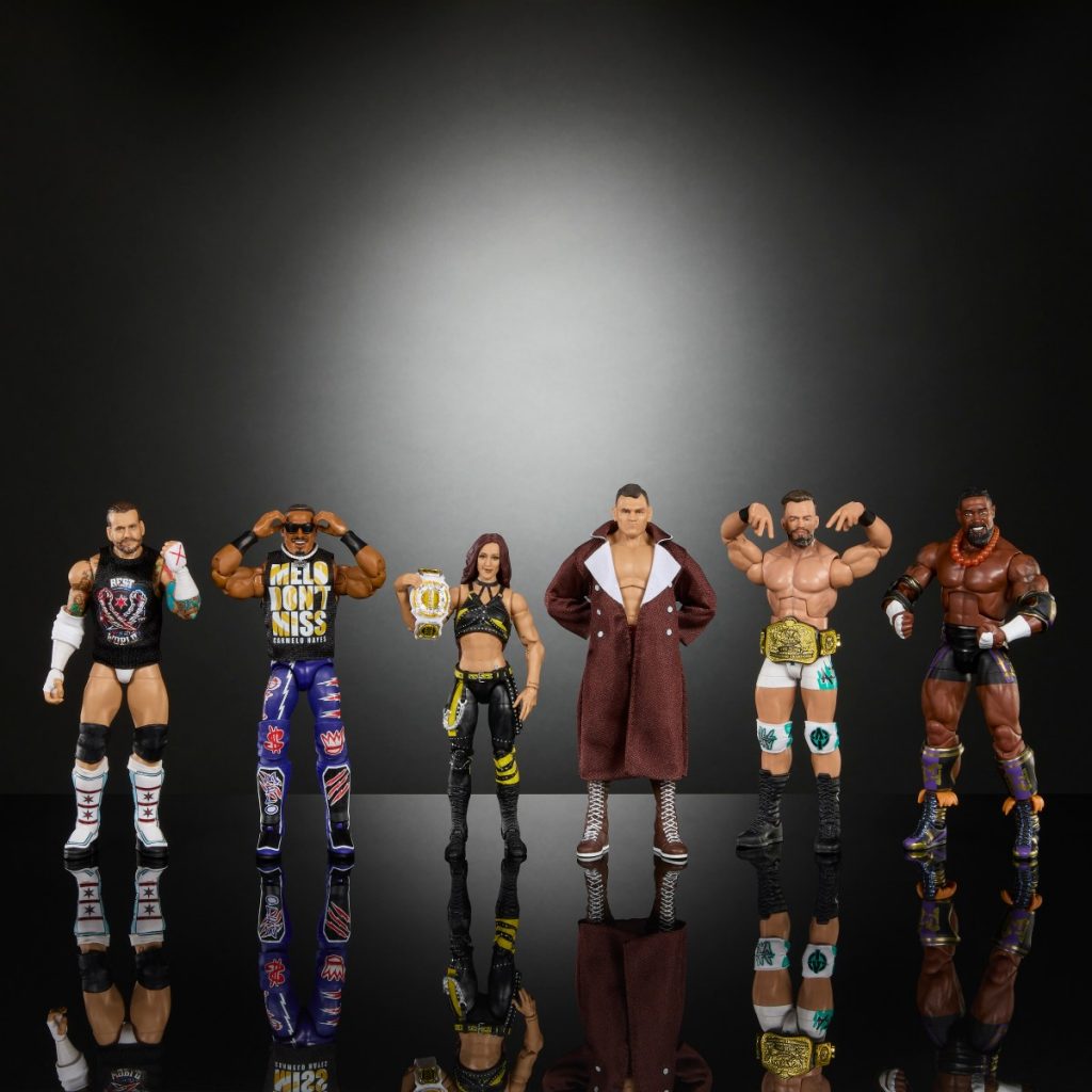 WWE Elite 121 In Stock Reminder: CM Punk, Oba Femi, Melo, Gunther, Austin Theory & Alba Fyre