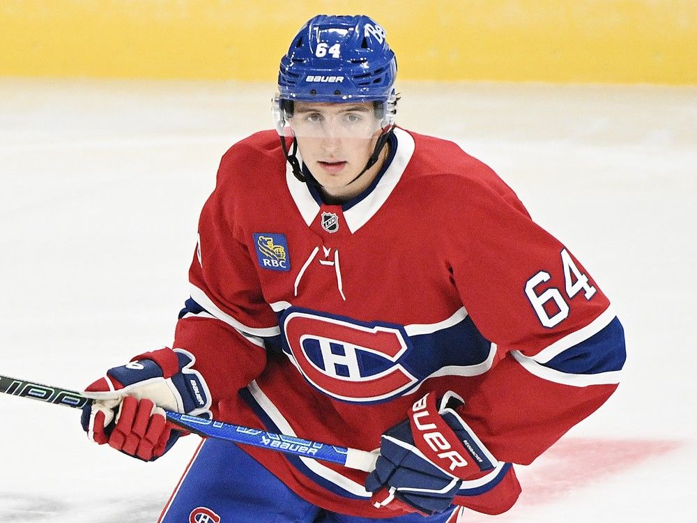 Canadiens prospect David Reinbacher finds footing after injury skid Canadiens prospect David Reinbacher finds footing after injury skid
