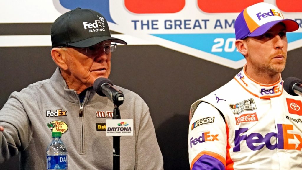 Denny Hamlin reveals Joe Gibbs Racing salary during testimony in NASCAR antitrust trial