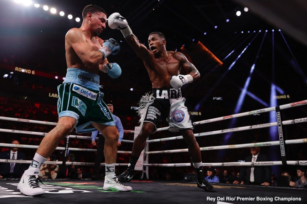 Janibek Out After PED Test—Lara Draws Fading Gonzalez
