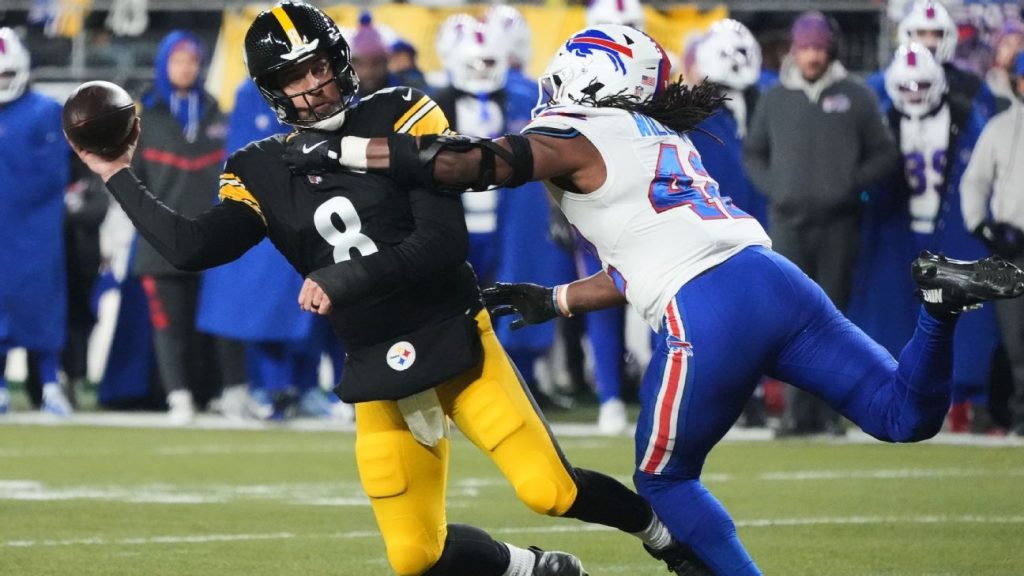 Solak spins Week 13 forward: Panic levels for the Steelers, Eagles, Colts, Ravens and Lions