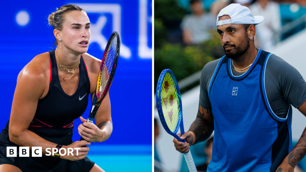 Sabalenka v Kyrgios in 'Battle of Sexes' to be shown live on BBC One