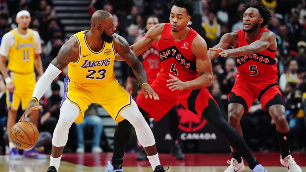 Raptors fall victim to LeBron James once more in latest loss to Lakers