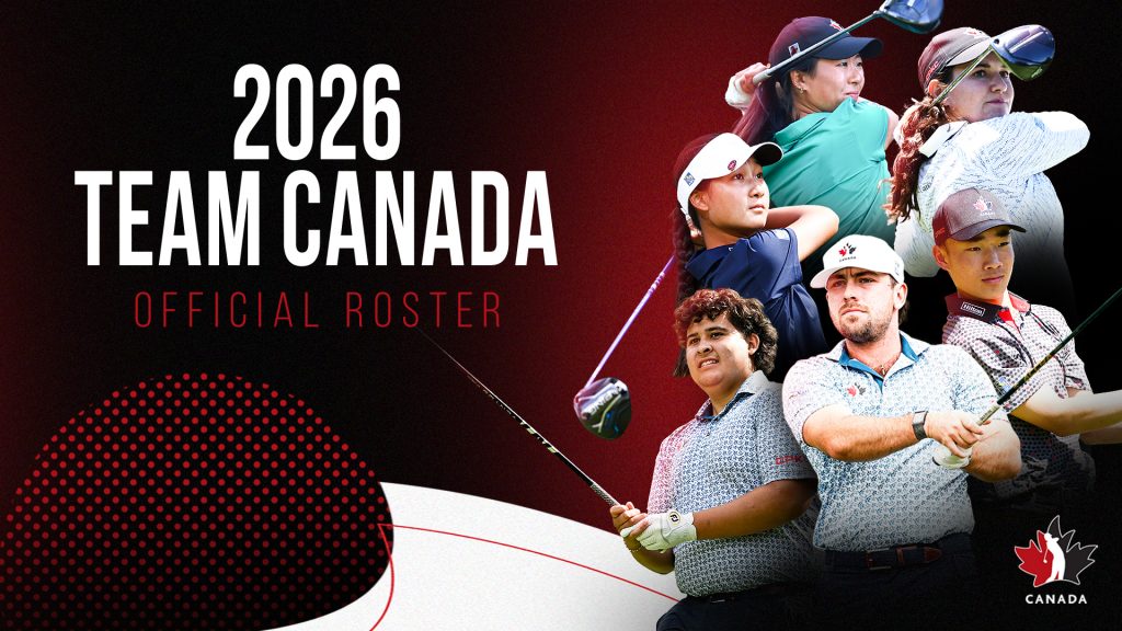Golf Canada announces amateur athletes named to 2026 Team Canada roster