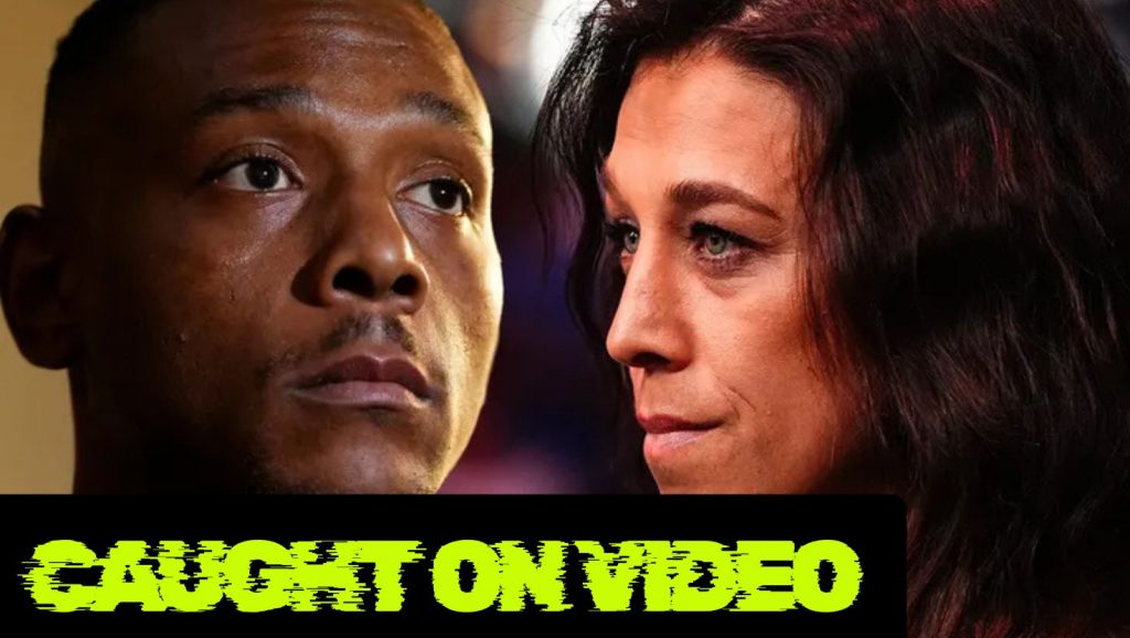VIDEO | Jamahal Hill and Joanna Jedrzejczyk involved in odd altercation after UFC 323