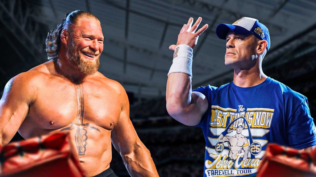 Did John Cena just tease timeline for Brock Lesnar’s WWE retirement?