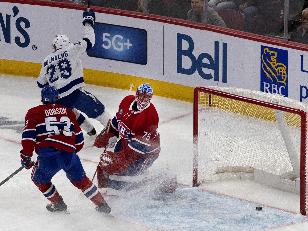 Hidden Game: Habs' goaltending against Lightning was so bad, the team called up Jacob Fowler
