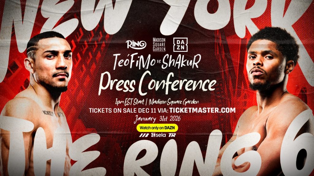 Shakur Stevenson vs. Teofimo Lopez Press Conference Live Stream