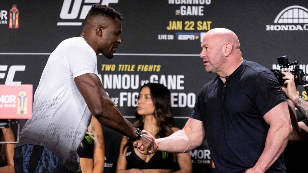 Dana White doubles down on Francis Ngannou dismissal, thanks PFL for taking him
