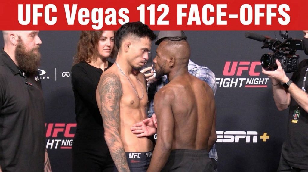 UFC Vegas 112: Royval vs. Kape Face-Offs Video