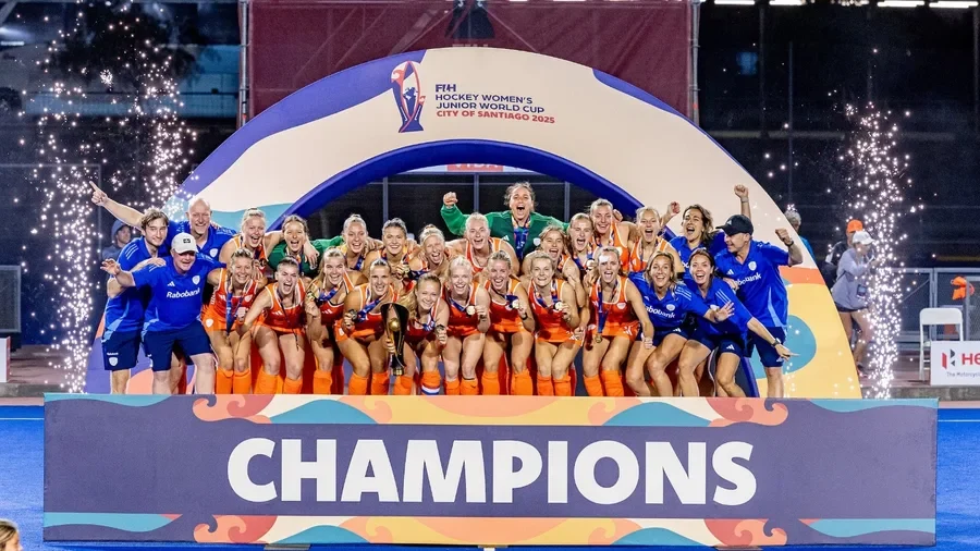 AHF: 
            Netherlands seal third consecutive world title at the FIH Hockey Women’s Junior World Cup Santiago 2025 after defeating Argentina in the final