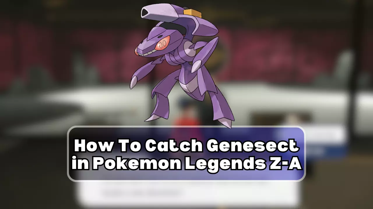 How To Catch Genesect in Pokemon Legends Z-A