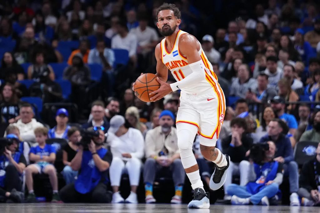 Trae Young questionable, eyeing return Thursday vs. Hornets after missing 22 games with MCL sprain