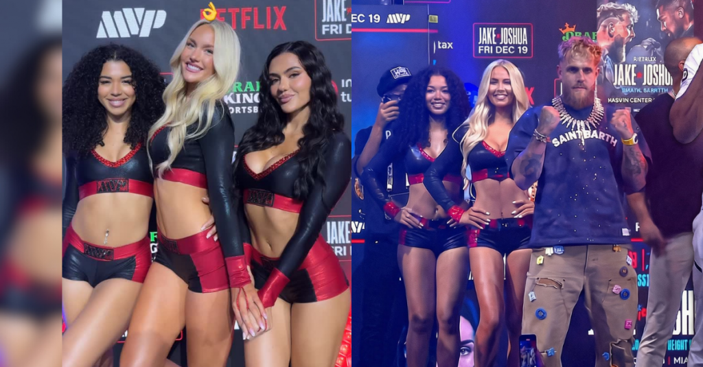 MVP’s Three Ring Girls for Jake Paul vs. Anthony Joshua: Meet Journi Carr, Raphaela Milagres, and Marissa Ayers