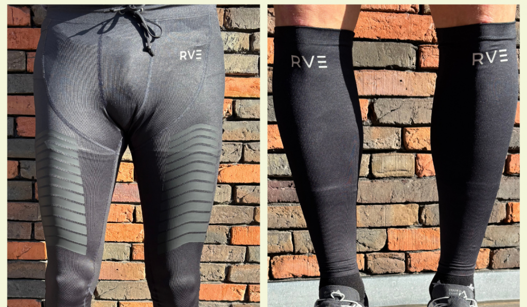 Review RVE Elite Compression Leggings  and Calf Sleeves (Dutch/Flemish)
