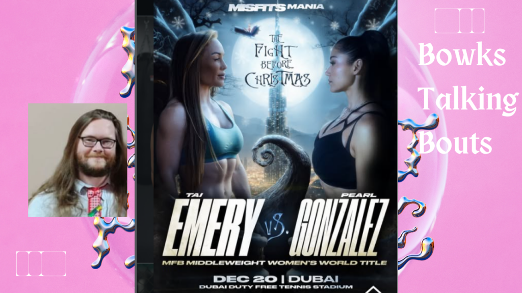 Tai Emery touches on “masculine and feminine balance” with Pearl Gonzalez ahead of Misfits Mania title bout