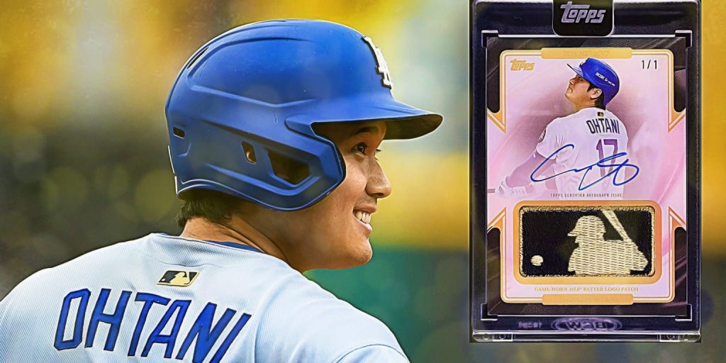  million! Ohtani Topps Gold Logoman autograph card smashes records at auction