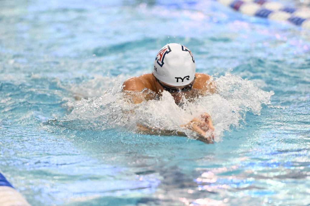 Arizona Swimming Starts Strong Against Texas A&M on Day 1