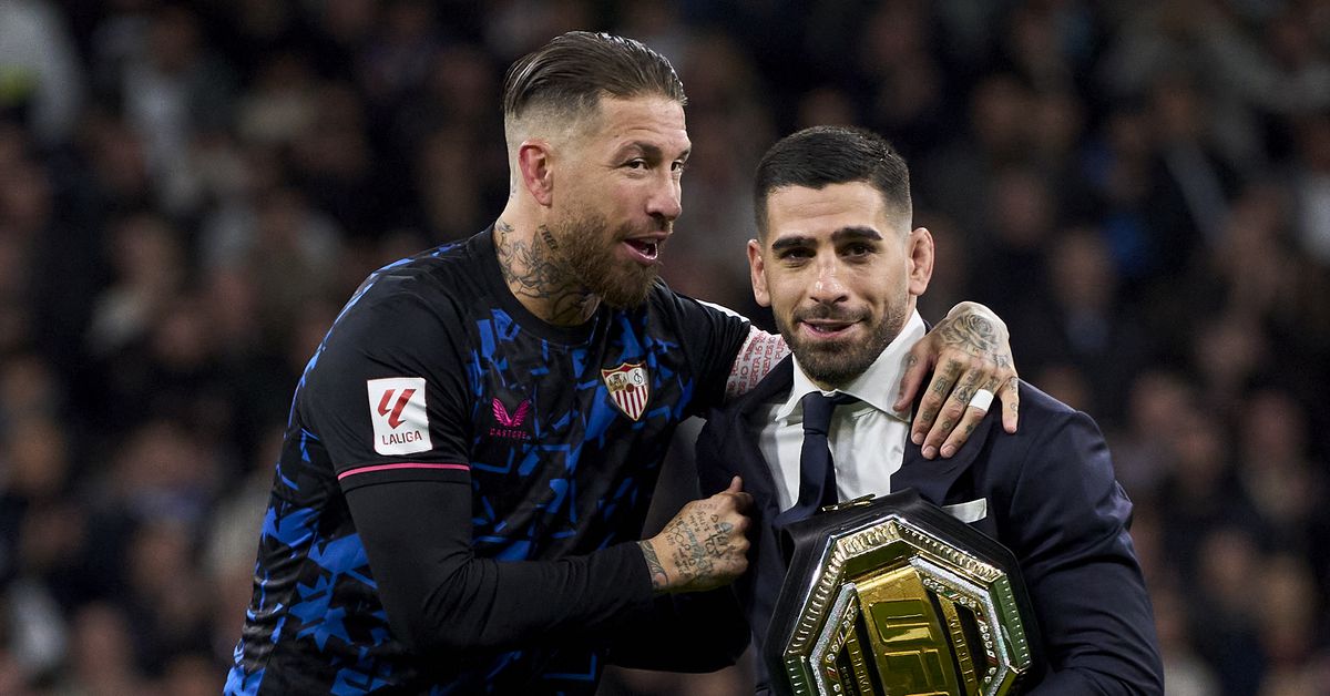 Topuria Kicks Off Real Madrid Game In Front of 85,000 Fans