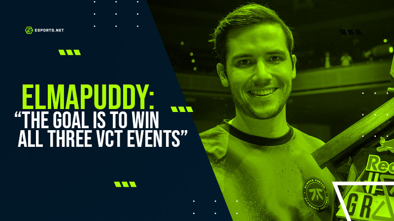 FNC Elmapuddy on VCT Events in 2024: “The goal is to win all three”