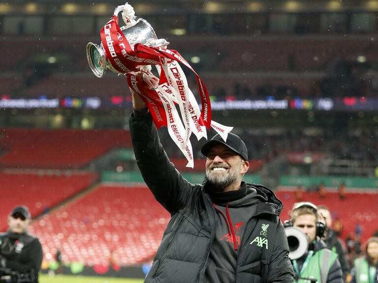 Klopp: Depleted Liverpool's Wembley success 'absolutely insane'