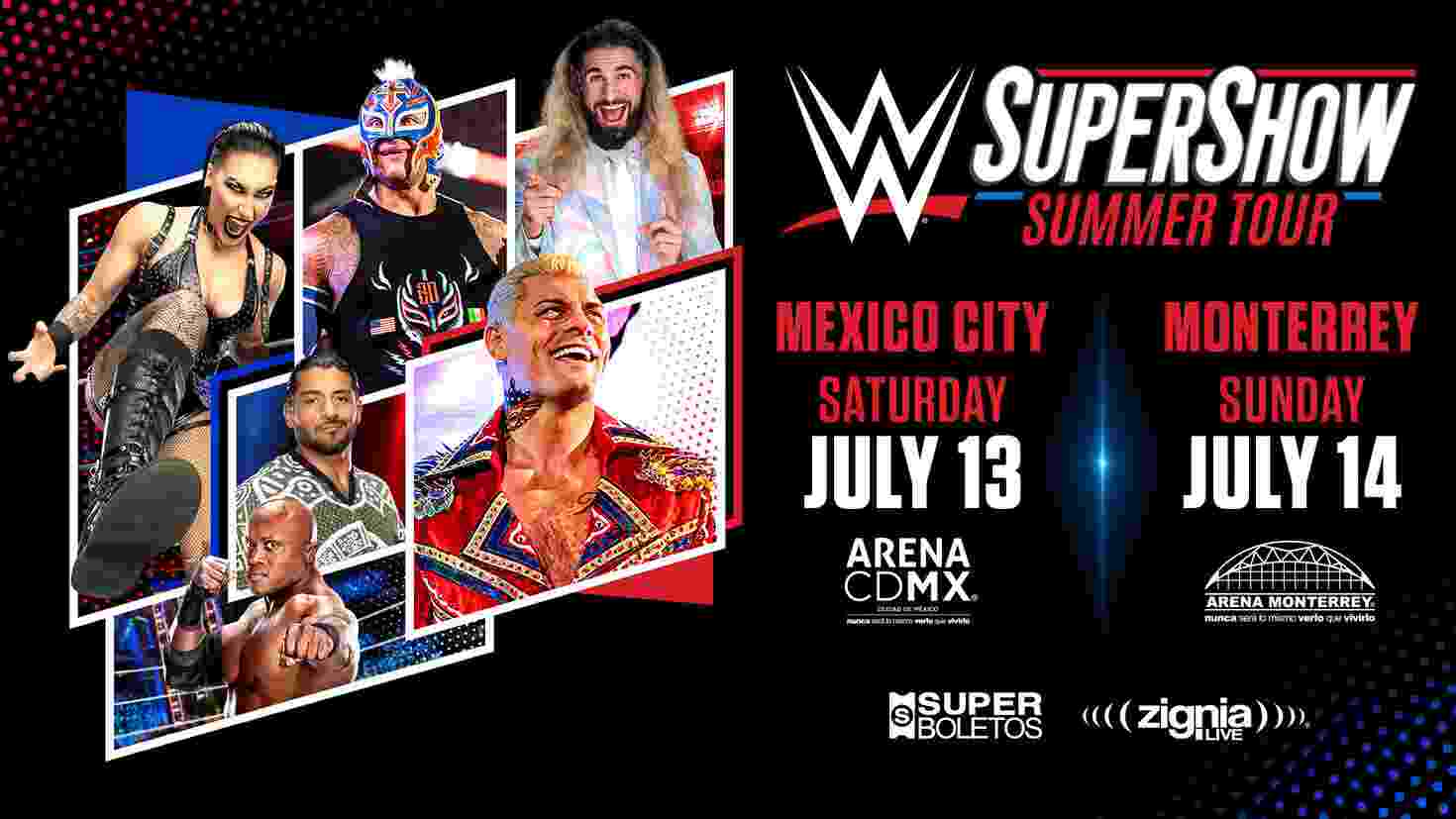 WWE announces Supershow Tour returns to Mexico this July