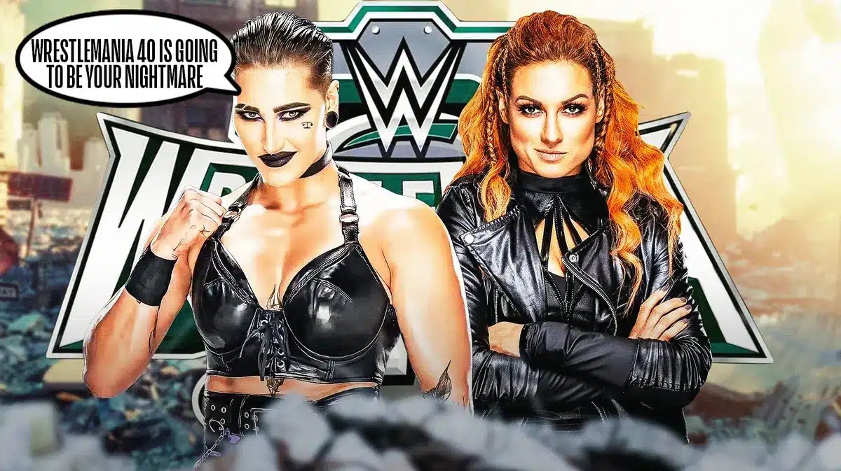 WWE: Rhea Ripley vows to check off one major career goal versus Becky Lynch at WrestleMania 40