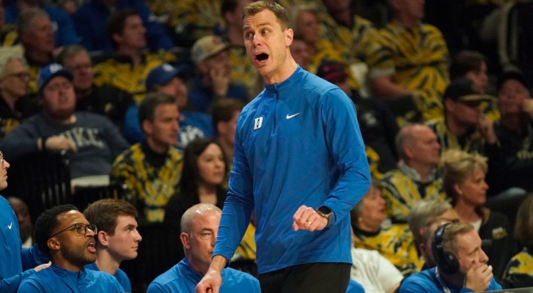 Duke’s Scheyer wants ACC to prevent court-storming after Filipowski injury