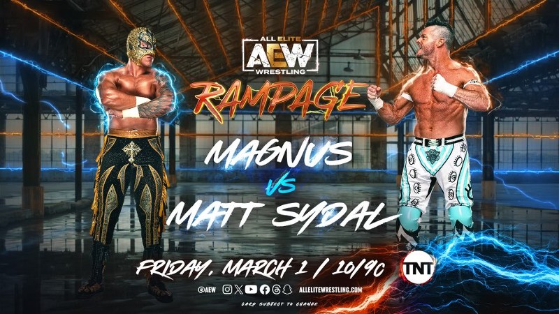 Matt Sydal, Claudio Castagnoli, Riho, More Set For 3/1 AEW Rampage Matt Sydal, Claudio Castagnoli, Riho, More Set For 3/1 AEW Rampage
