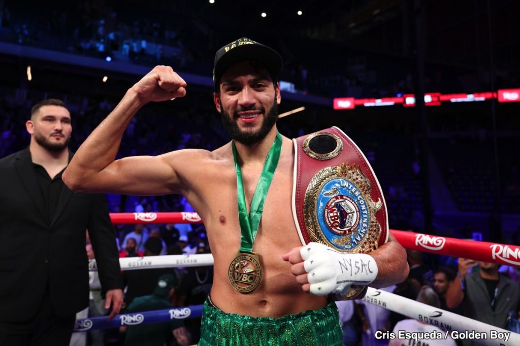 Hamzah Sheeraz vs Diego Pacheco  fight ordered by WBO