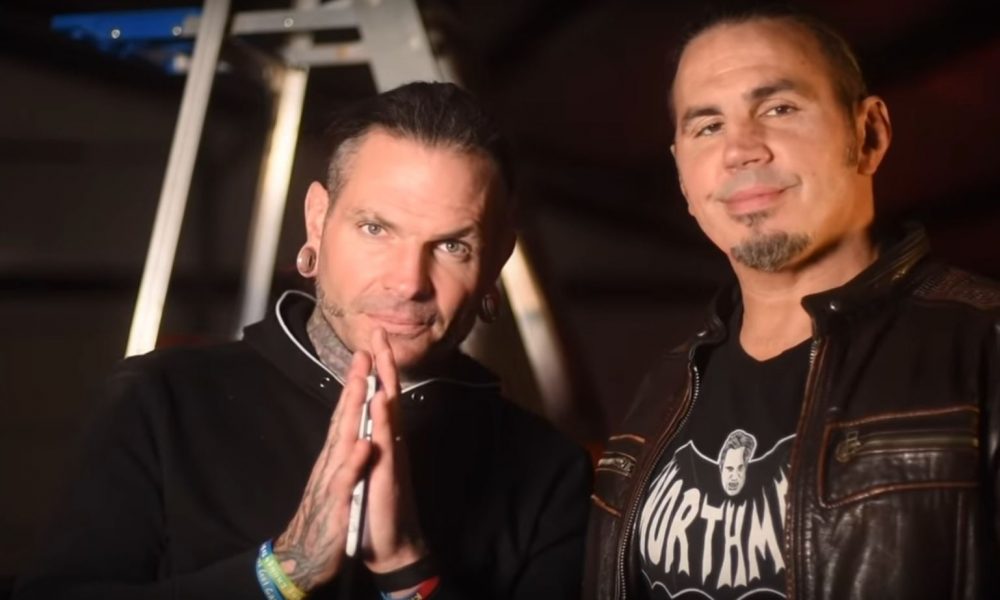 Hardy Boyz Challenge Rising Stars Leon Slater And Je’Von Evans After Saturday Night’s Main Event