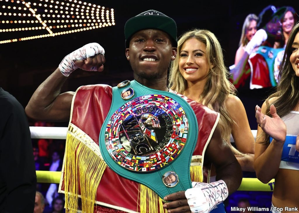 Bruce Carrington Set for Vacant WBC Featherweight Title Fight Bruce Carrington Set for Vacant WBC Featherweight Title Fight