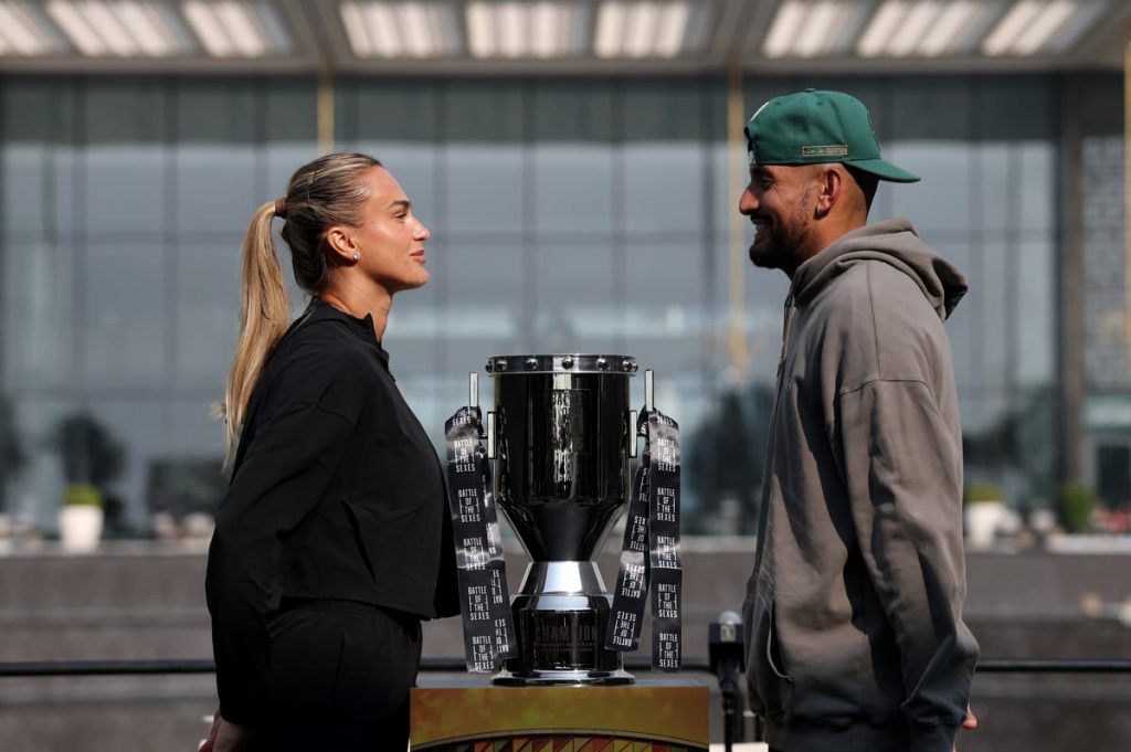 What time is Battle of the Sexes? How to watch Aryna Sabalenka vs Nick Kyrgios for FREE