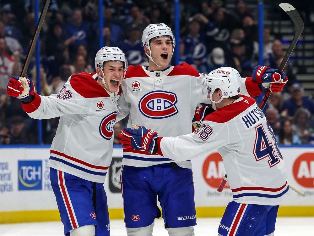 Todd: Juraj Slafkovsky blossoming into a force for Canadiens