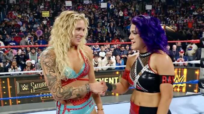 Sol Ruca Shocks WWE Universe With Stunning Upset Victory Over Bayley At Saturday Night’s Main Event Sol Ruca Shocks WWE Universe With Stunning Upset Victory Over Bayley At Saturday Night’s Main Event