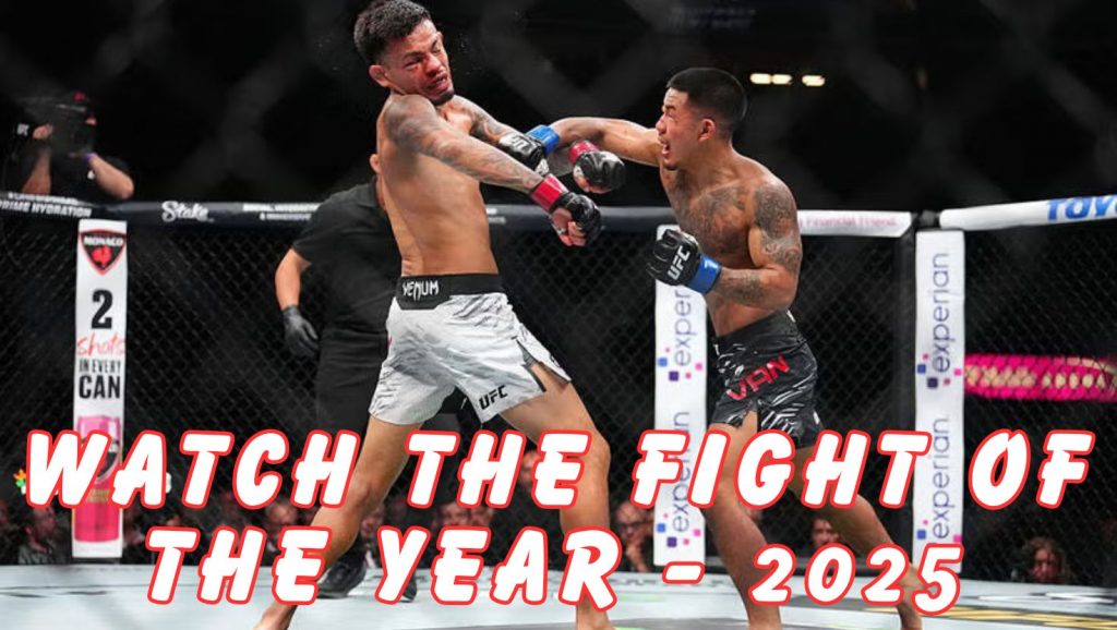 Rewatch the 2025 UFC Fight of the Year – Brandon Royval vs. Joshua Van Rewatch the 2025 UFC Fight of the Year – Brandon Royval vs. Joshua Van