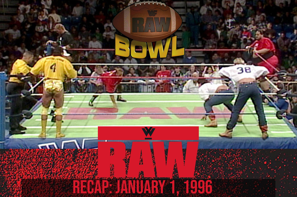 WWF Raw Results – 1/1/96 (First-ever Raw Bowl Tag Team Battle Royal, Diesel vs. King Mabel) WWF Raw Results – 1/1/96 (First-ever Raw Bowl Tag Team Battle Royal, Diesel vs. King Mabel)