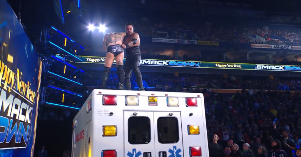 WWE SmackDown Saw This Wrestler Leave In An Ambulance WWE SmackDown Saw This Wrestler Leave In An Ambulance