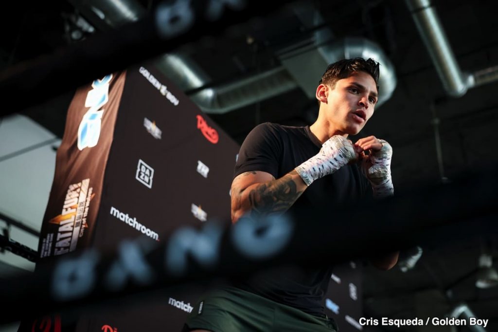 Richardson Hitchins Questions Ryan Garcia’s Camp as Barrios Prepares