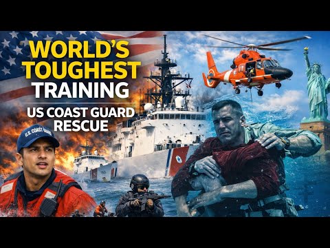 World’s Toughest Rescue Swimmer Training | US Coast Guard | Titan Wild Rescue