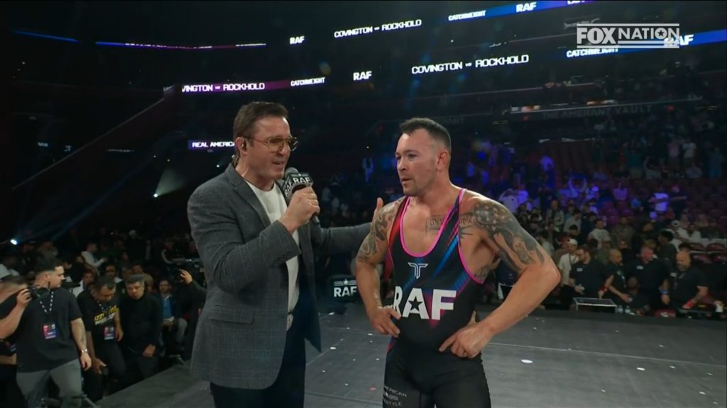 Colby Covington Victorious Against Luke Rockhold at Real American Freestyle’s RAF05