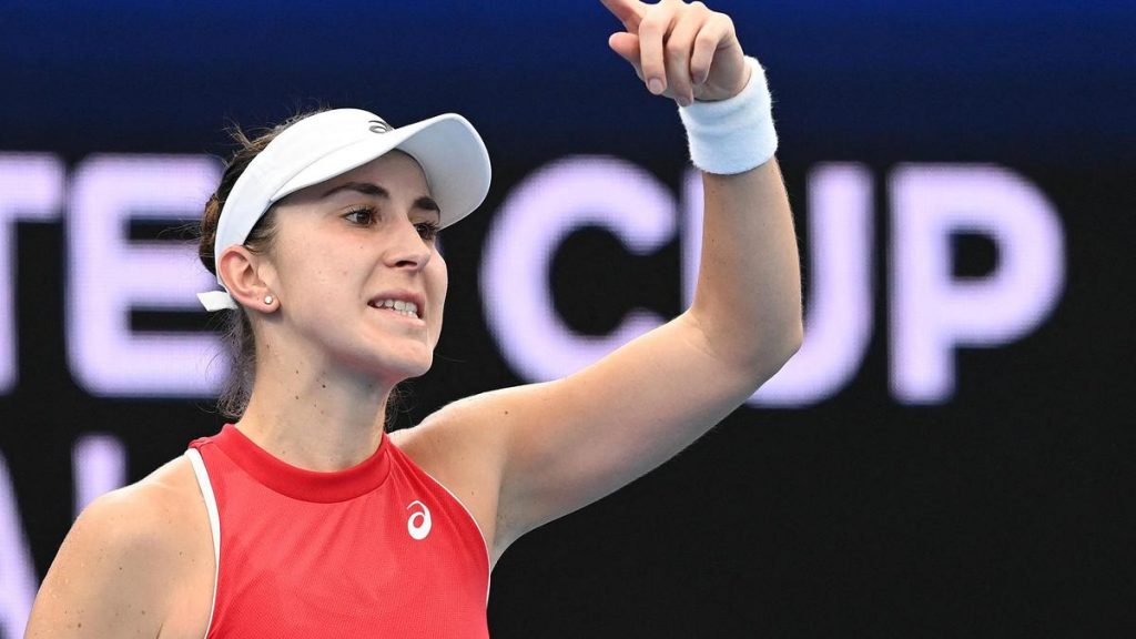 Perfect in singles and mixed doubles, Bencic leads Switzerland into the United Cup final