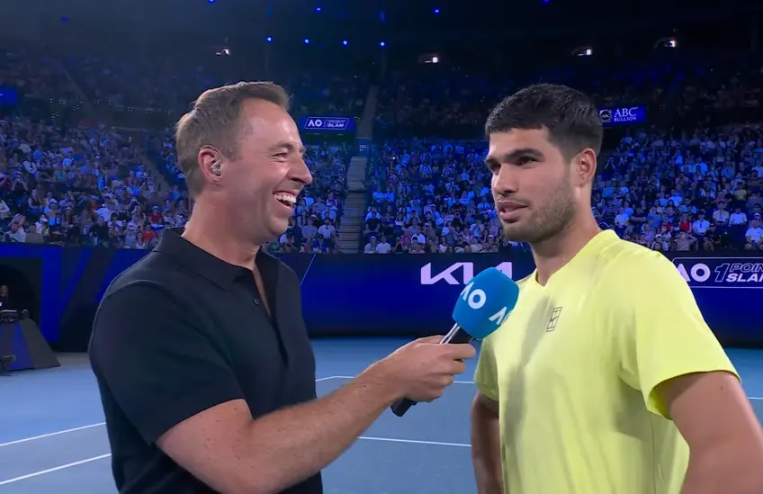 Carlos Alcaraz's drop shot betrays him in Melbourne – Laughter over pressure