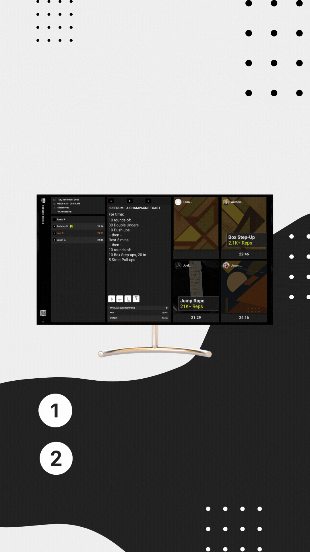 Workout TV: The Next Generation of WOD Screen Displays