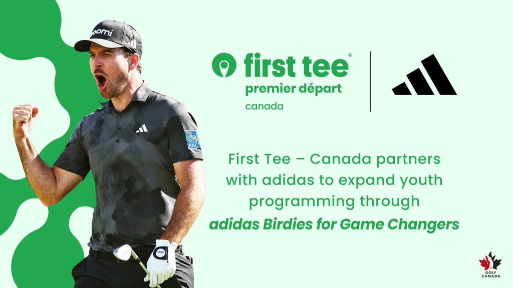 First Tee – Canada partners with adidas to Expand Youth Programming Through adidas Birdies for Game Changers