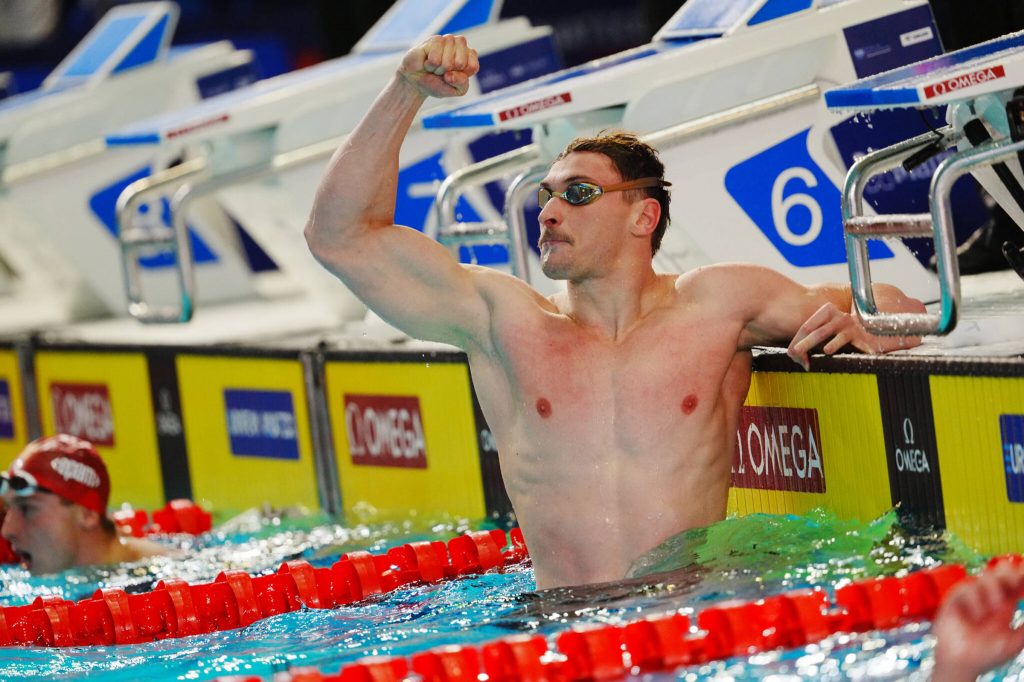 Maxime Grousset on 100 Fly: “I will beat the time of Caeleb, I hope”