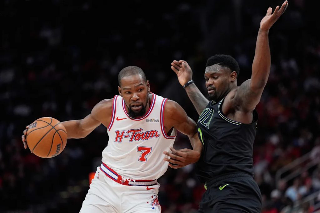 Kevin Durant passes Dirk Nowitzki for 6th place on NBA's all-time scoring list