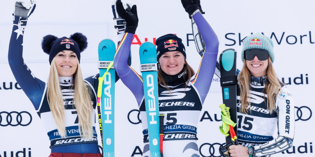 Emma Aicher Wins Tarvisio Super G as Lindsey Vonn Returns to Podium Emma Aicher Wins Tarvisio Super G as Lindsey Vonn Returns to Podium