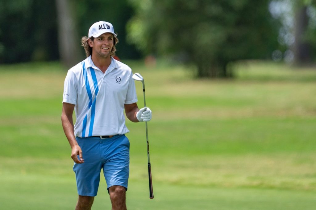 Oliva Pinto fires 64 to earn one-stroke lead at Latin America Amateur