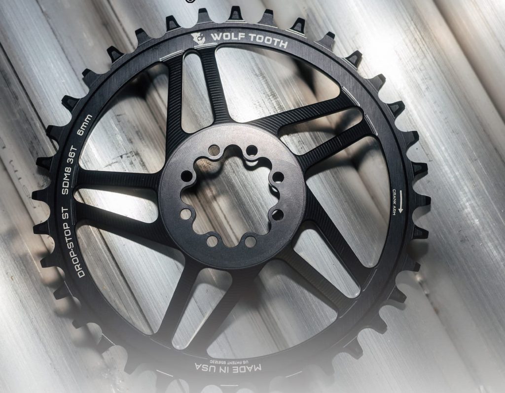 Wolf Tooth Components adds 6mm Offset 8-Bolt Chainrings